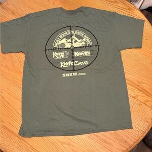 5.11 Tactical Green Short Sleeve Tee XL Smoky Mountain Knife Works Hunting